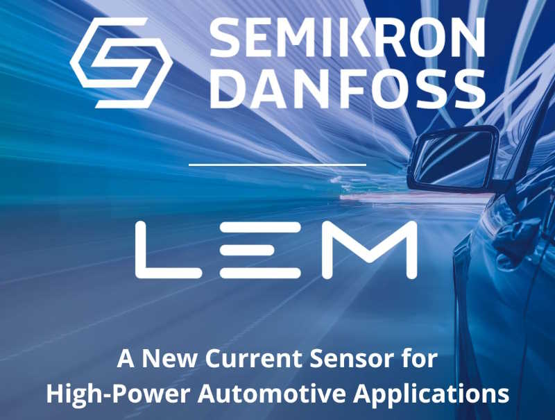 ­New Current Sensor for High-Power Automotive Applications